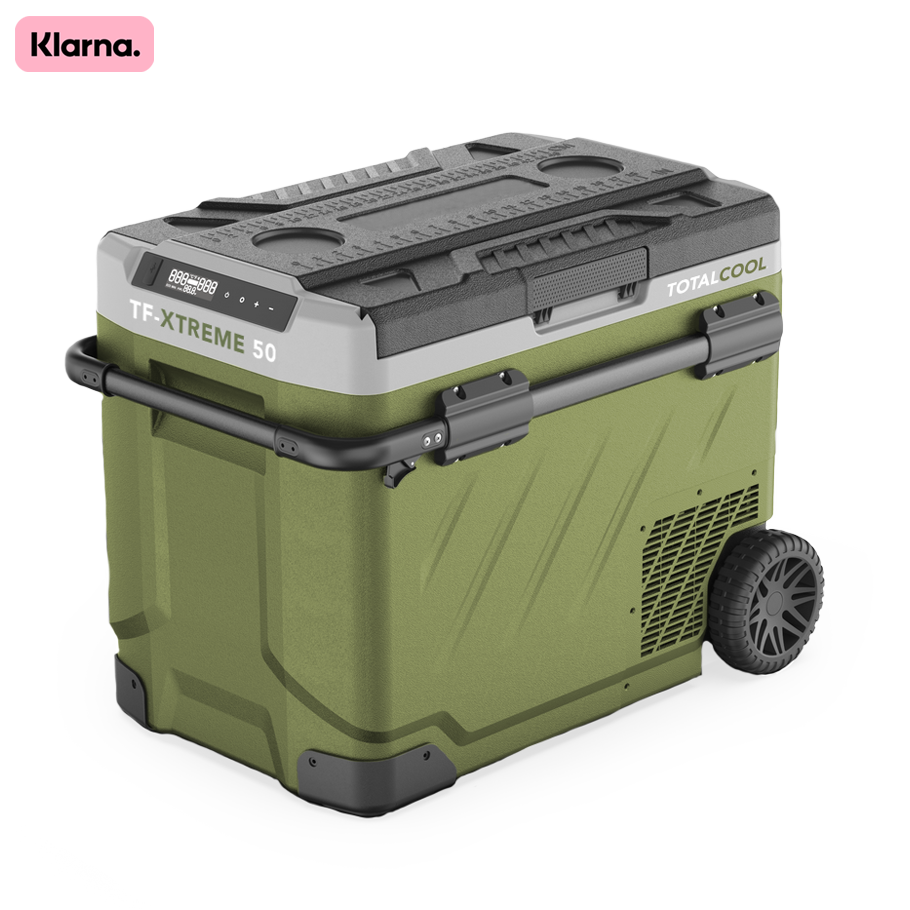 TF-Xtreme 50 Réfrigérateur Congélateur Portatif – Vert Camouflage / Gris